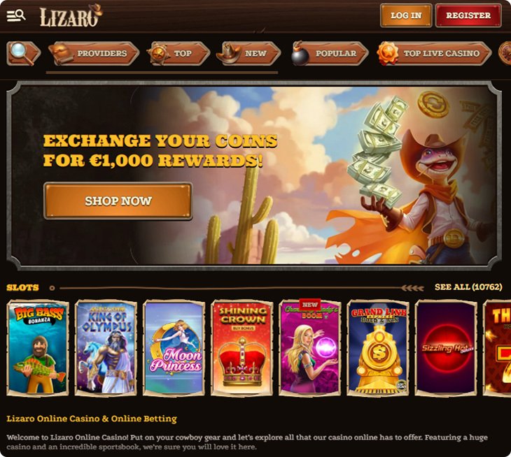 Lizaro casino login in Netherlands
